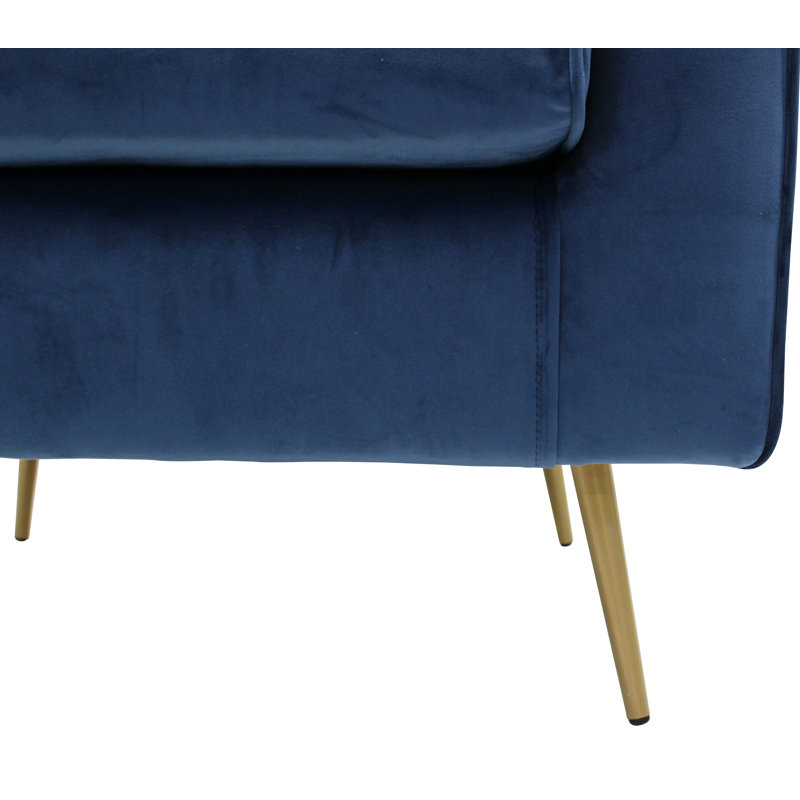 Fauteuil Addi, Chantel Parisian Performance Velvet