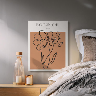 1 Piece Wrapped Canvas Wall Art Set