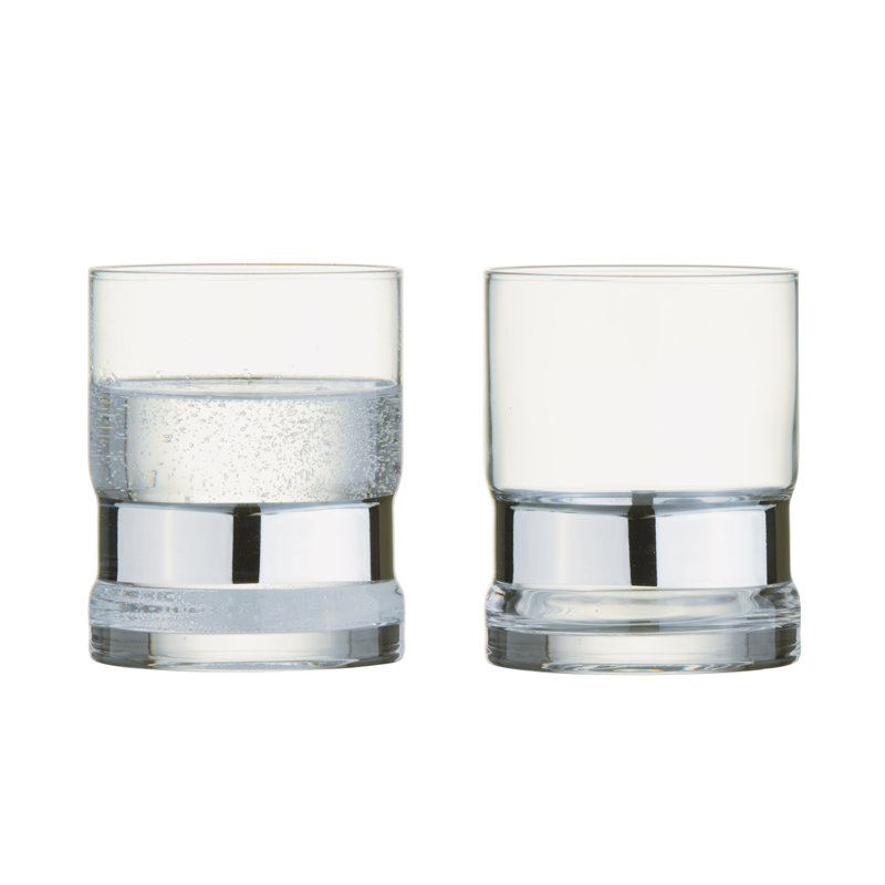 SoHo DOF Tumblers, Silver