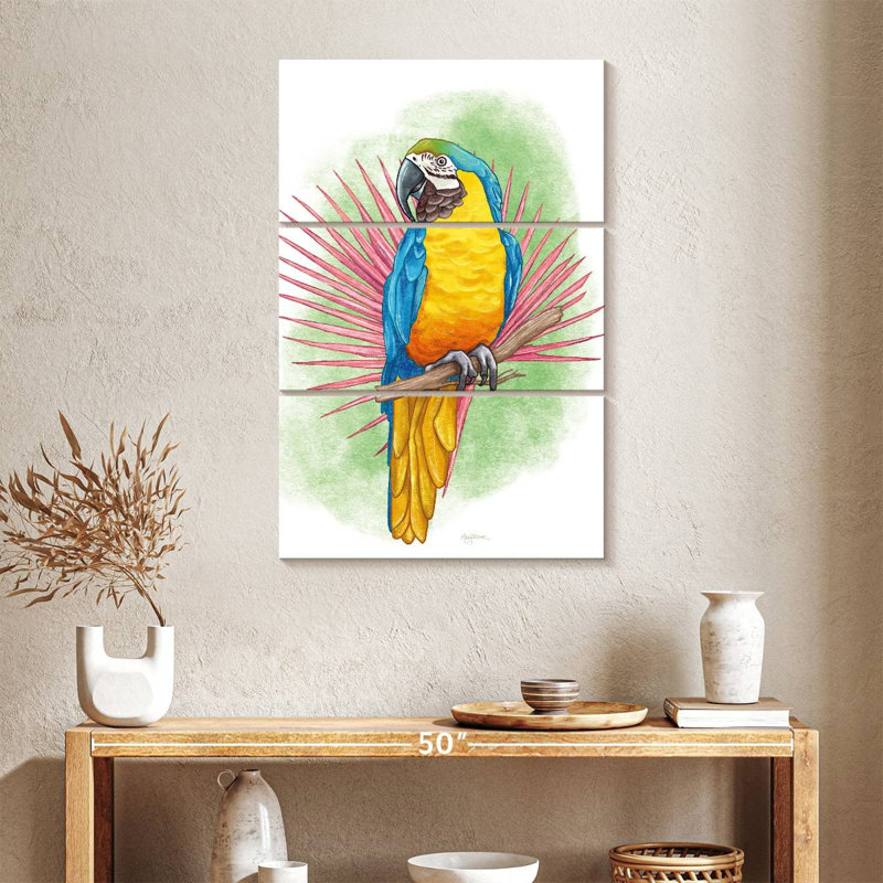Flair arctique tropical Brampt, H 38 po x l 24 po