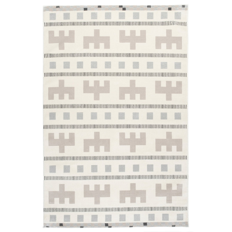Comb Washable Rug, Rectangle 5'3" x 7'10"