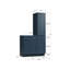 Meuble-lavabo simple 39 po Disar-120142448