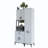 Multi-Purpose Cabinet, White, 39.4 x 78.1 x 15.7 inches | 100% Melamine Coated E1 Quality Chipboard, Thickness: 0.7 inches | Stylish & Functional Storage Solution for Home or Office, Durable & Modern Design