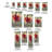 Abstract Artistic Design Non-Woven Soft Printed Rug Adds a Splash of Color and Style to Your Living Space-126080962