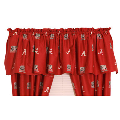 NCAA Tailored Window Valance