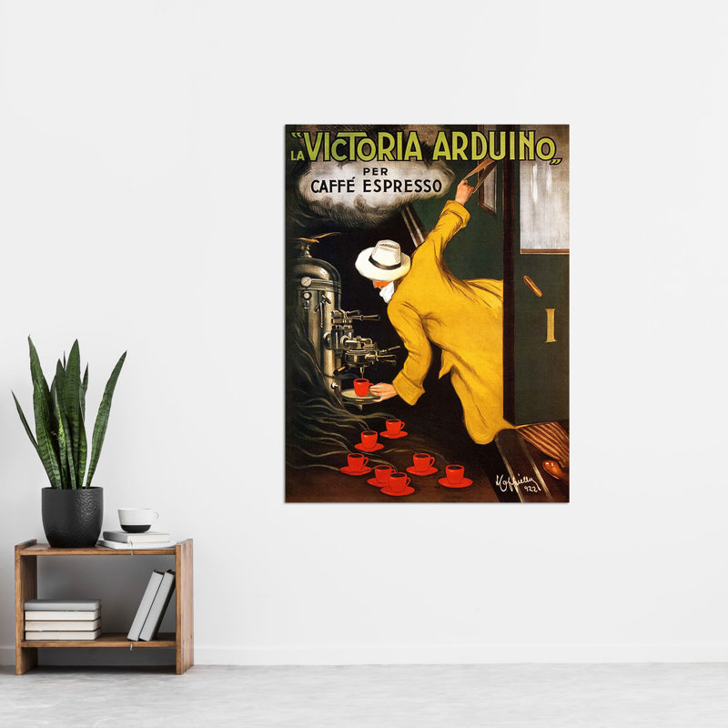 Cappiello 1922 Advert Coffee Victoria Arduino by Leonetto Cappiello - No Frame Print