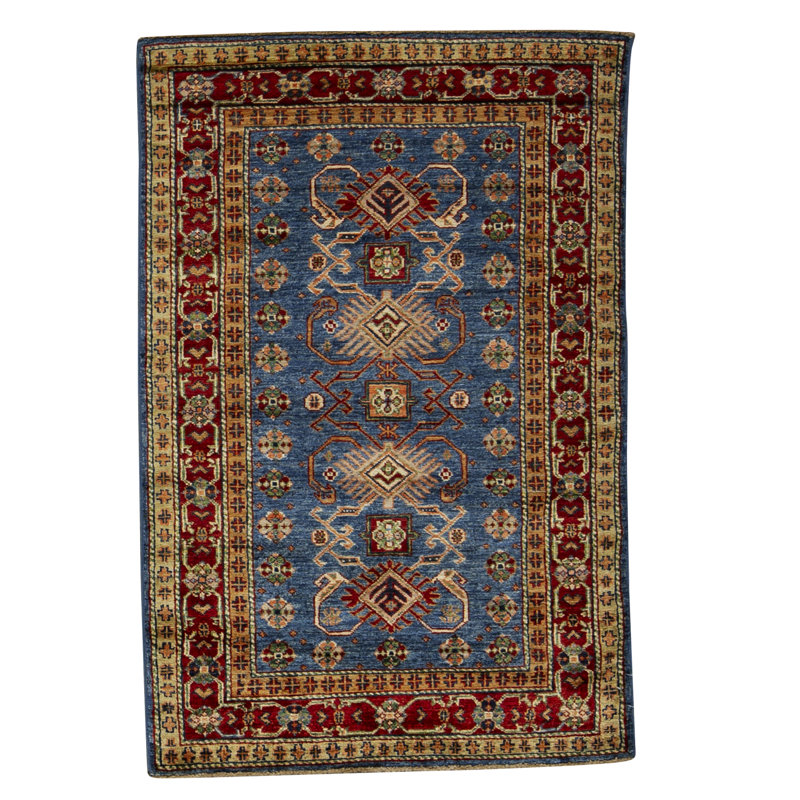 Tapis beige noué à la main de haute qualité