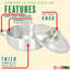 Pot à soupe en aluminium Chef Pro-50243273