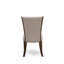 Cet ensemble de salle à manger 5 pièces comprend une table de salle à manger rectangulaire avec rallonge amovible et 4 chaises rembourrées en lin brun clair, noyer antique-1437975340-1437975343-1437975342