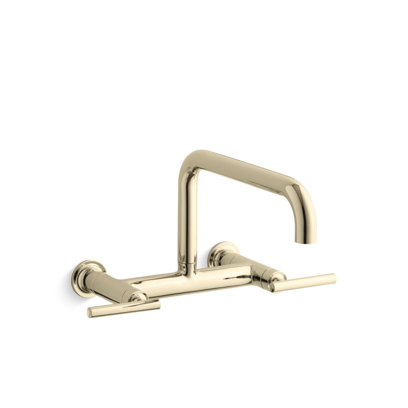 Purist® Bridge Faucet, Vibrant French Gold