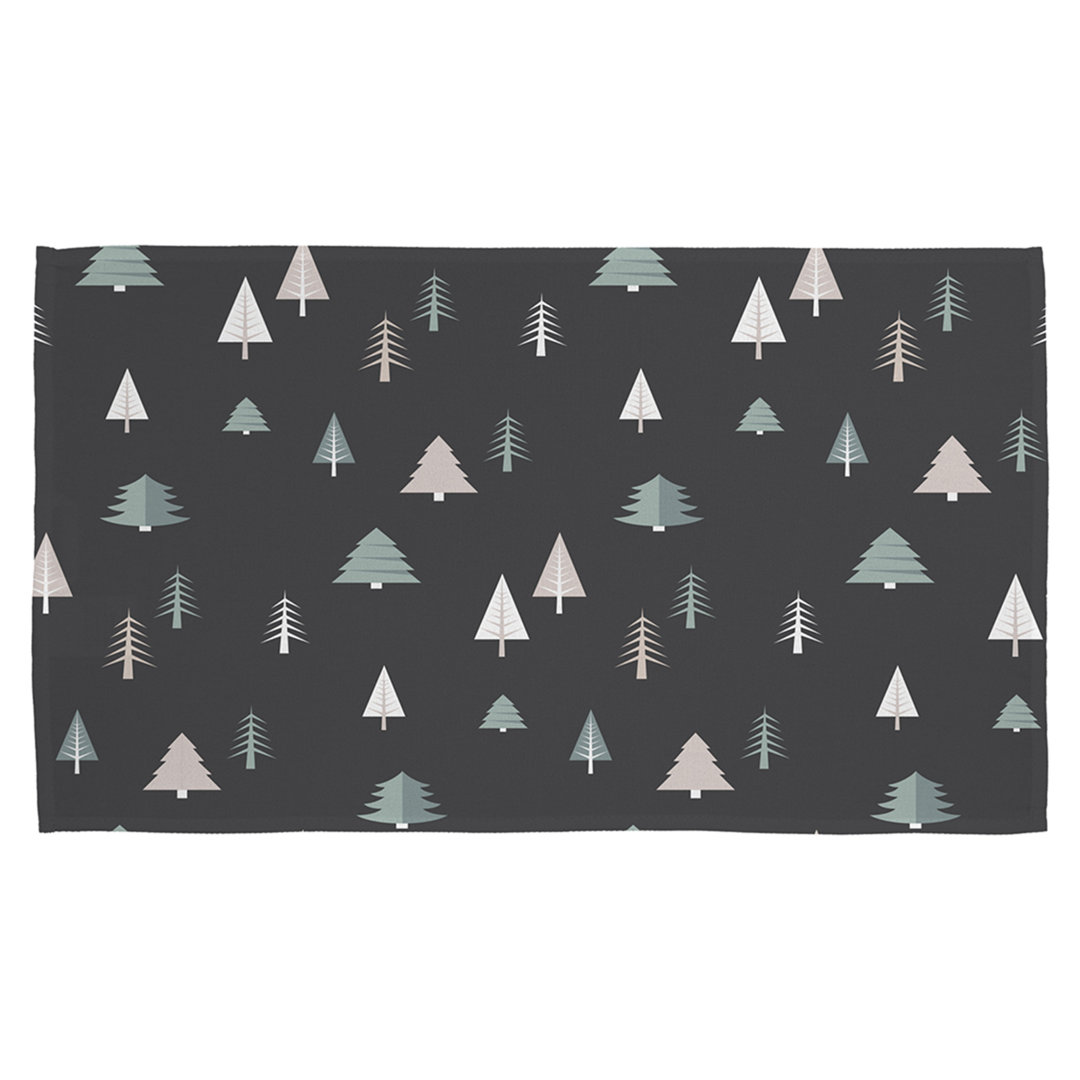 Christmas Winter Forest Designer Kitchen Towel