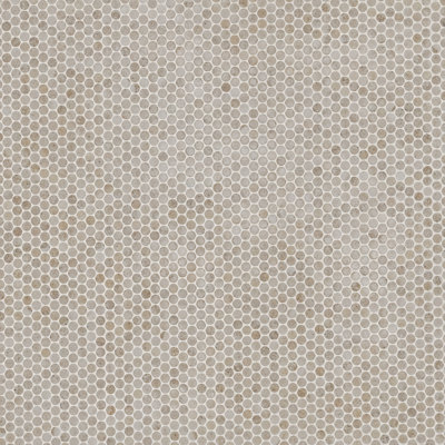 Carreau de mosaïque de plancher et de mur en porcelaine matte 11 po x 13 po Calico