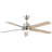 Vaczon 52" 5 - Blade Modern Ceiling Fan with 3CCT LED Lights and Remote Control-571703629