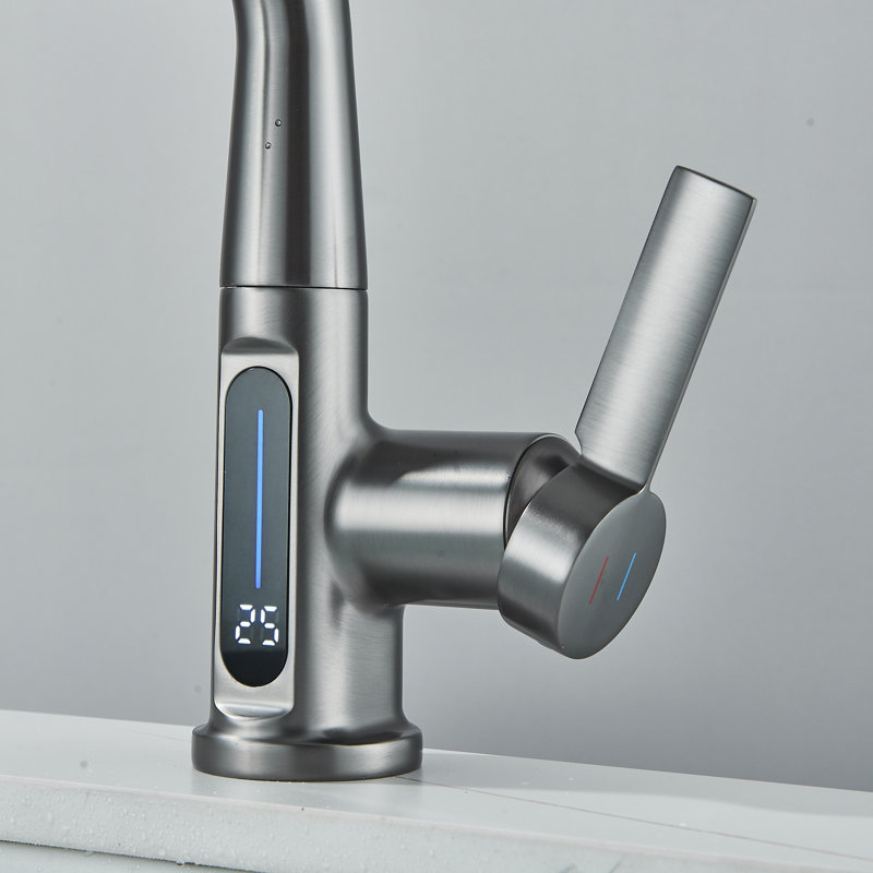 Robinet de salle de bain monocorps et monocommande avec bonde