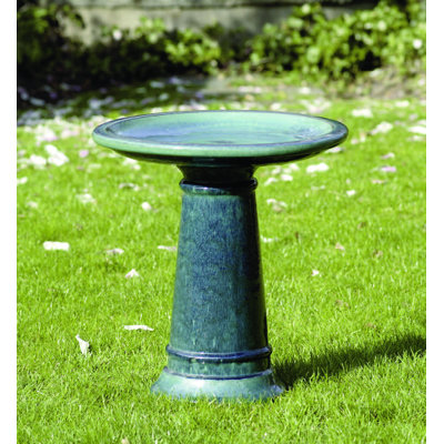 Ceramic Fountain Birdbath