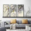 «Magnolias Yellow Gray», reproduction sur toile flottante 3 pièces-62940549