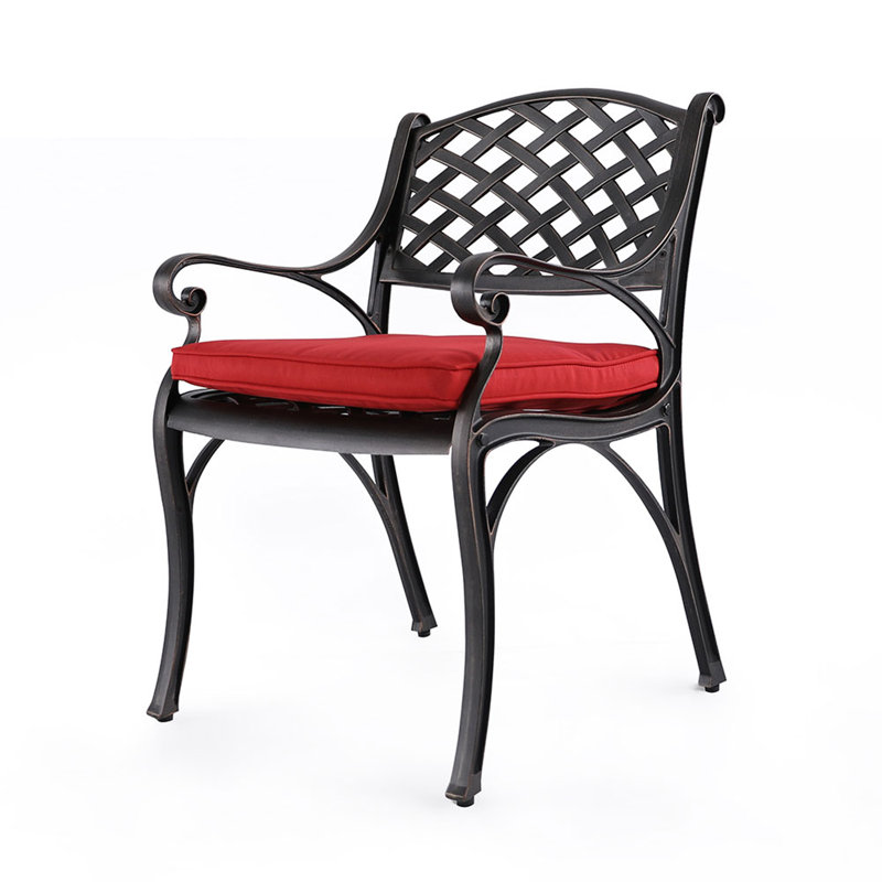 Coussin de siège d'intérieur / d'extérieur, Rouge