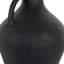 Vase Lyra en terre cuite noire