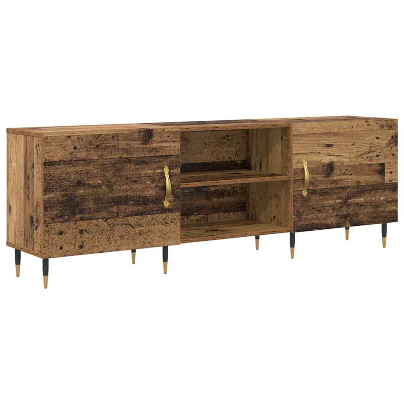 TV Cabinet 150 X 30 X 50 Cm Engineered Wood, Old Wood