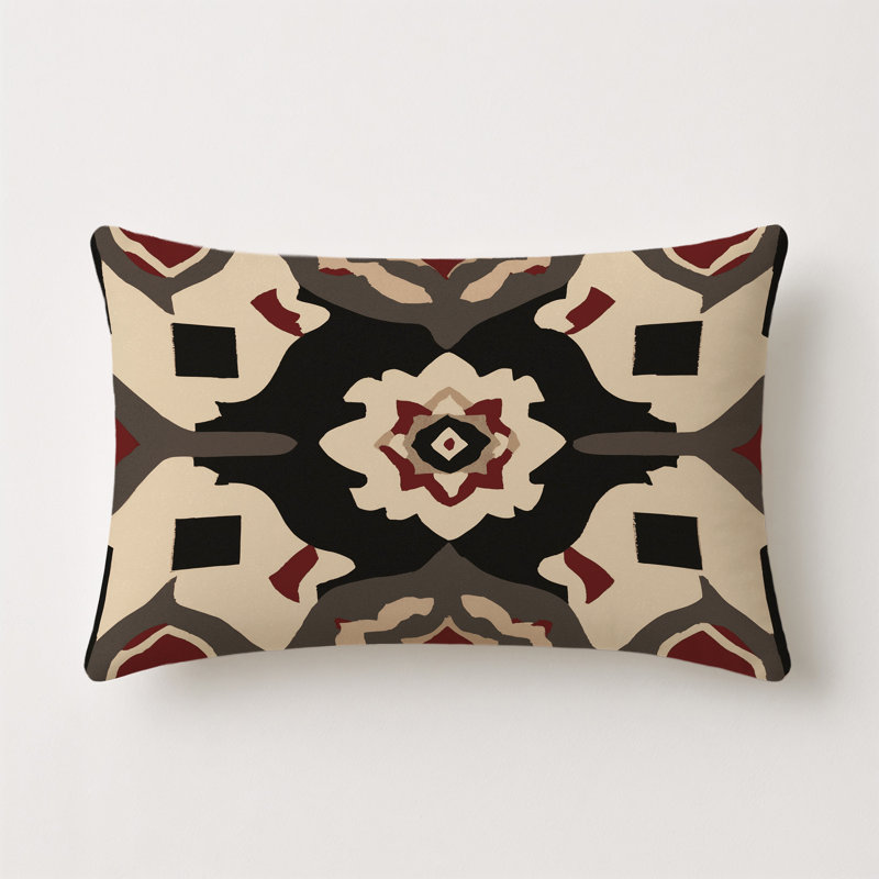Chronicle Crest Indoor And Outdoor Pillow, Rectangle 25"H x 18"W