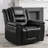 360°Swivel And Rocking Home Theater Recliner Manual Recliner Chair-97406597