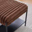 Repose-pieds de 30,7 po de large avec repose-pieds et pieds en métal (y compris le repose-pieds)-781447969