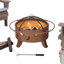 Steel Firepit Tarso - Ø83cm, Copper
