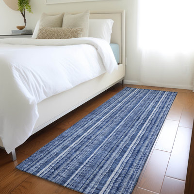 Tapis en denim Prisco de qualité supérieure lavable à la machine
