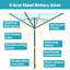 Plastic Rotary / Umbrella Clothesline-69311424