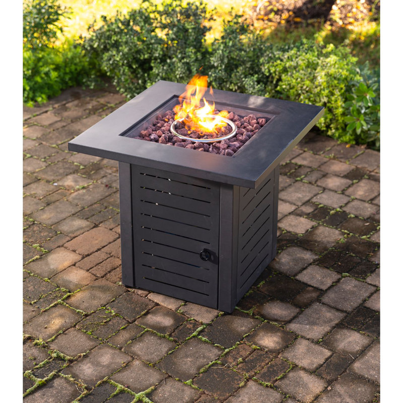 Round Iron Propane Smokeless Fire Pit
