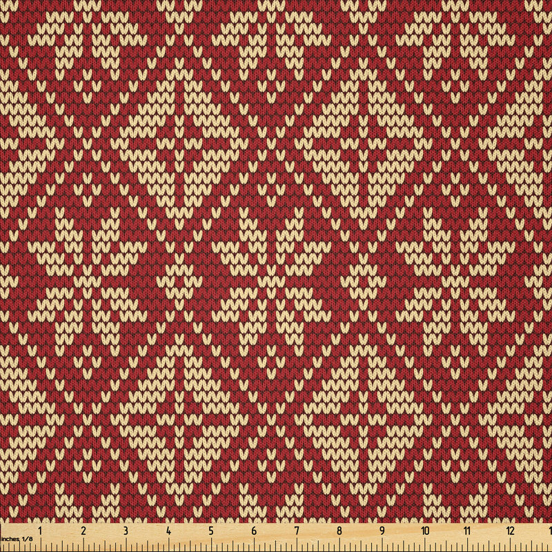 Alejah Two-Tone Winter Design Multi-Purpose Fabric