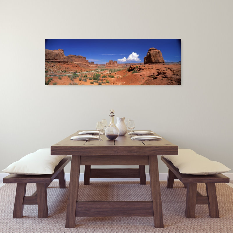 Arches National Park Moab Utah USA by Collezione Panoramica - Wrapped Canvas Panoramic Print, 40.64 cm H x 121.92 cm W