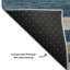 Tapis à rayures lavable à la machine de qualité supérieure AMF997-369275223
