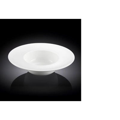 Porcelain China Deep Dinner Plate (Set of 3)