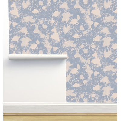 Nenyasha 2.16' L x 5" W Texture Peel and Stick Wallpaper Roll