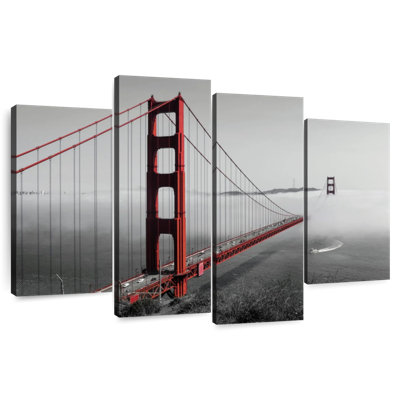 Foggy Golden Gate SF