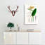 Bird of Paradise Flower by Charles D' Orbigny - Wrapped Canvas-55371199