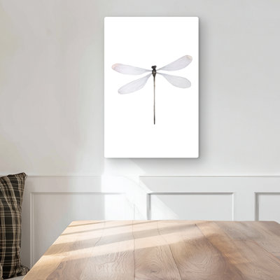 Minimalist Dragonfly - Metal Print for Home Decor | Art