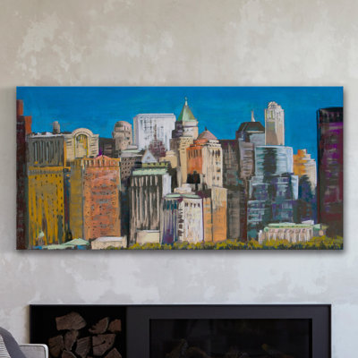 " Skyline New York City 3 " by Jennifer Gardner