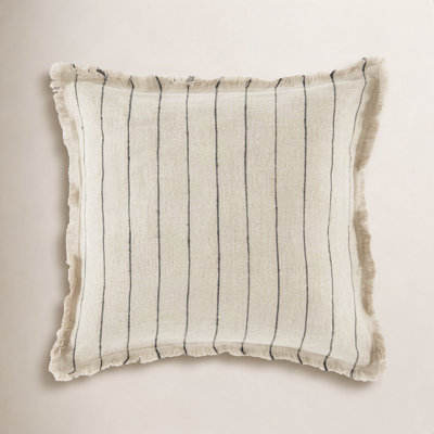 Carmelia 20" x 20" Linen Throw Pillow