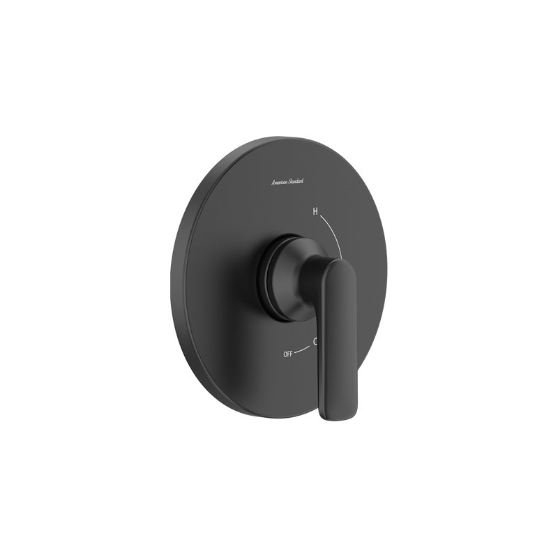ASPIRATIONS Pressure Balance Valve Trim with Cartridge, Matte Black