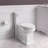 American Standard Town Square S 1.28 Gallons GPF Elongated Floor Mounted Kit (Seat Included)-62385130-62385133