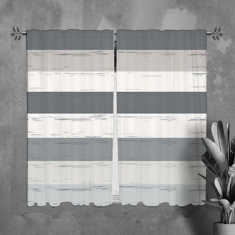 Paire de rideaux obscurcissant en polyester Kolyn, L 20 po x L 61 po