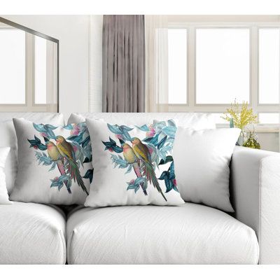 Padmini Indoor / Outdoor Square Pillow Cover & Insert