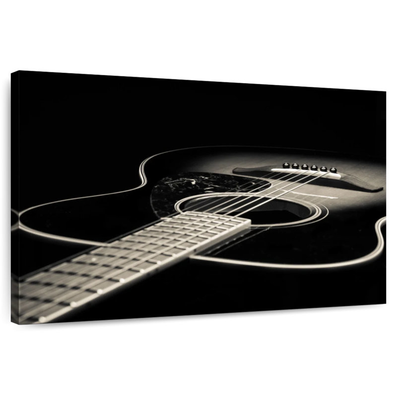 Guitare acoustique élégante Abarca, H 8 po x l 12 po