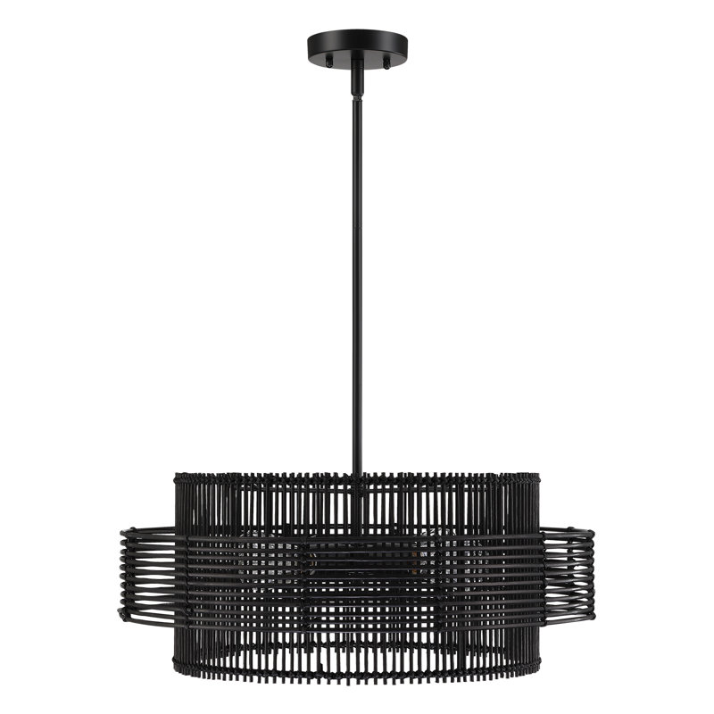 Gimlet 4 - Light Dimmable Chandelier, Black