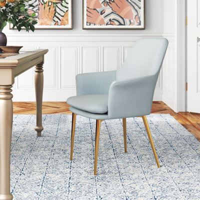 Odetta 18.32'' H Velvet Upholstered Armchair