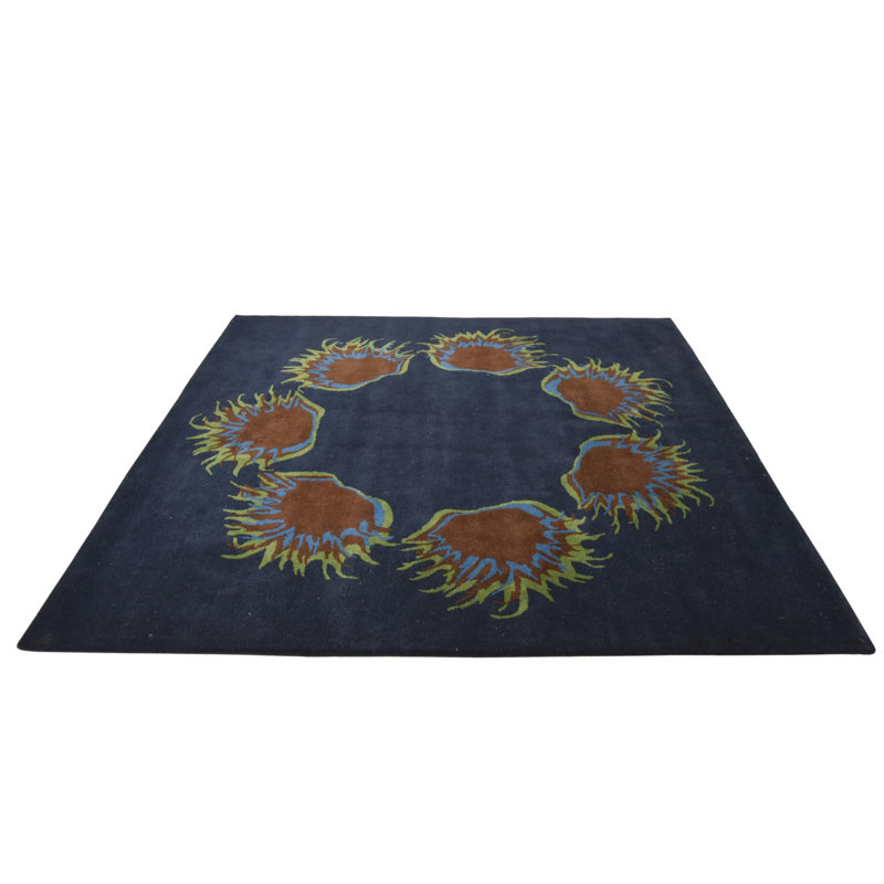 Tapis bleu marine 8 pi Pineland
