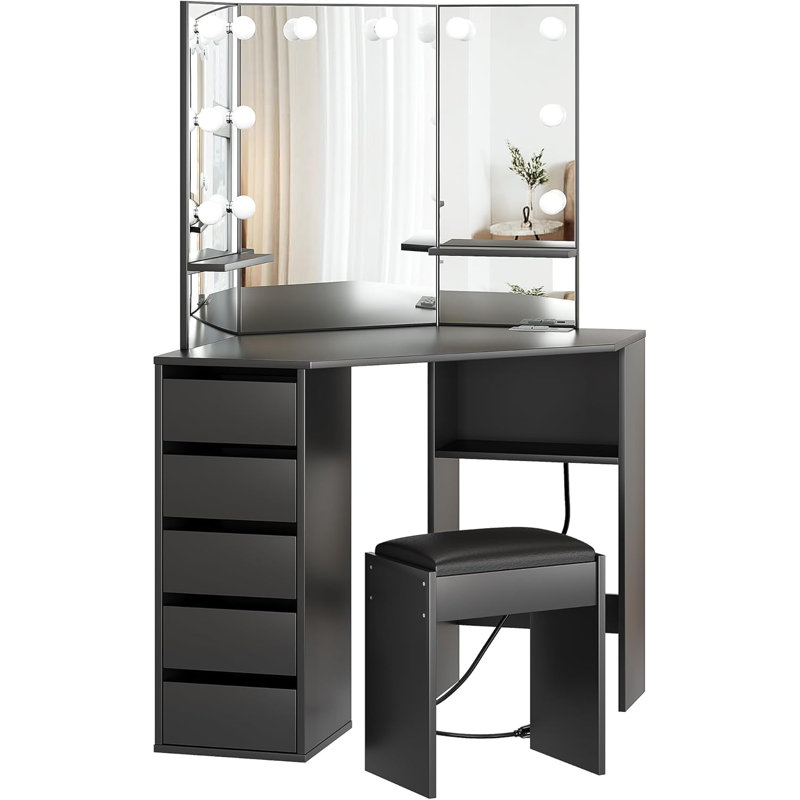 Dressing Table with Mirror