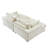 90" Square Arm Sofa Bed-2066237403